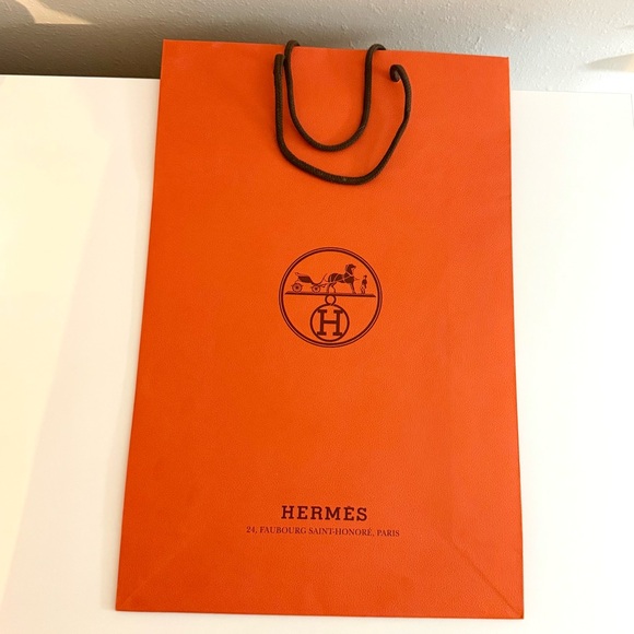 Hermès shopping gift bag - Picture 2 of 3